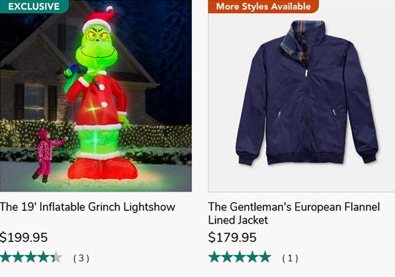 I designed and helped implement easy-to-read product badging that lead to an increase in conversion rate. The categories we chose to highlight were Exclusive, More Styles Available, New, and Subscription.